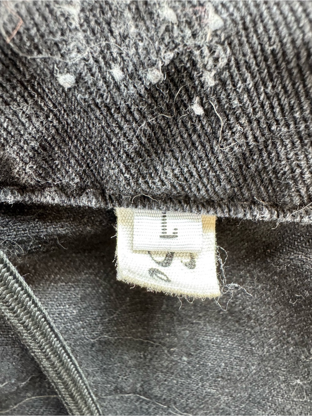 Women’s Washed Black Denim jacket with embroidered back- Casual Lightweight - Picture 6 of 8